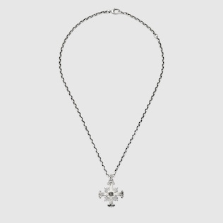 Necklace with Double G cross