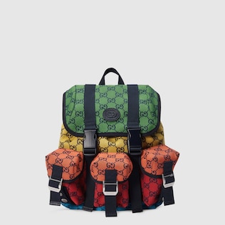 GG multicolour small backpack