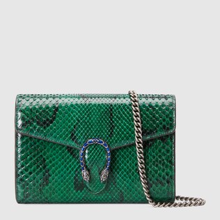 Dionysus python mini chain bag
