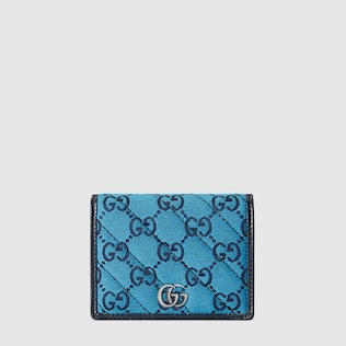 GG Marmont Multicolour卡片套銀包