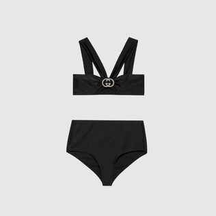 Bikini aus Jersey mit GG
