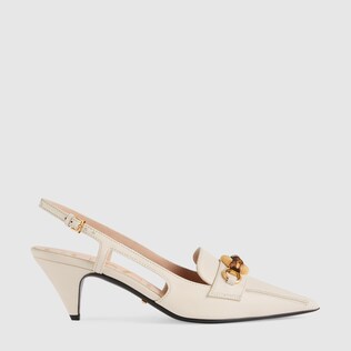 Escarpins avec Mors en bambou pour femme