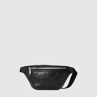Gürteltasche aus geprägtem GG Leder