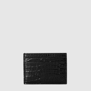 Crocodile card case