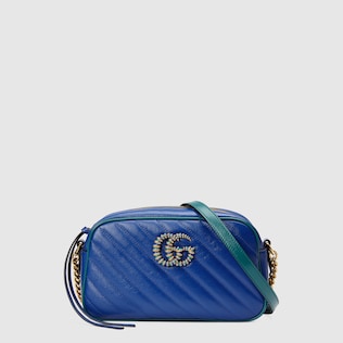 Borsa a spalla GG Marmont misura piccola