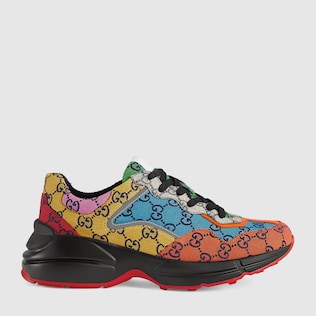 Men's Rhyton GG Multicolor sneaker