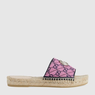 GG Multicolour espadrille sandal
