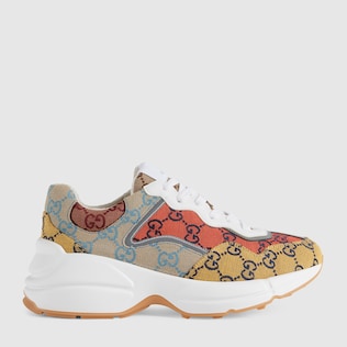 Women's Rhyton GG Multicolour sneaker