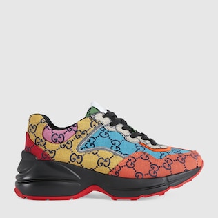 Basket Rhyton GG Multicolor pour femme