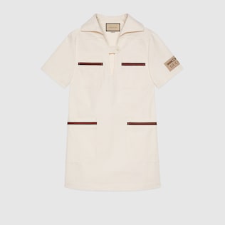 Web details light cotton dress