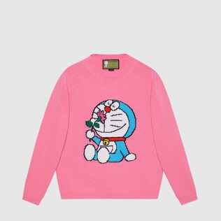 Doraemon x Gucci Wollpullover