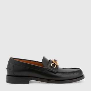 Damenloafer mit Horsebit aus Bambus