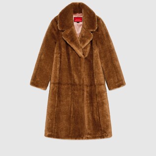 2015 Re-Edition faux fur coat