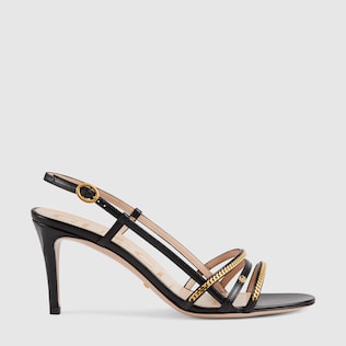 Sandales avec chaînes pour femme