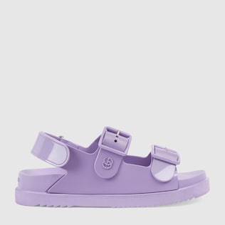 Women's sandal with mini Double G
