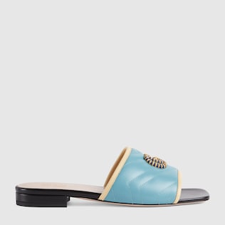 Online Exclusive sandal with Double G