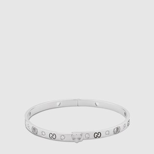 Icon 18k hearts bracelet with diamonds