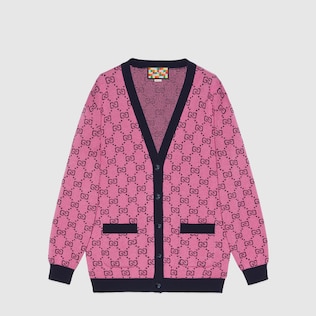 GG Multicolor Cardigan aus Wolle und Baumwolle