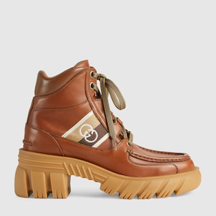 Stivaletto donna con dettaglio GG