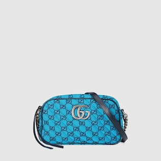 Sac à épaule GG Marmont Multicolor petite taille