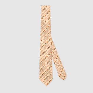 Freya Hartas print silk tie