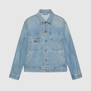 Freya Hartas animal denim jacket