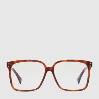 Rectangular-frame sunglasses