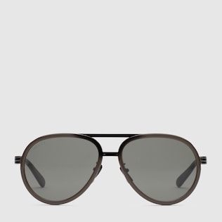 Aviator frame sunglasses