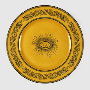 Star eye charger plate, set of two