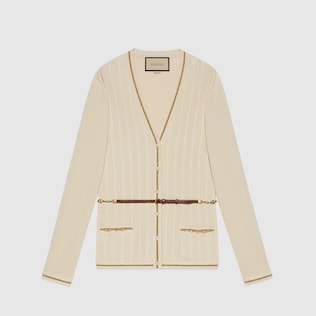 Cardigan mit Doppel G Kette