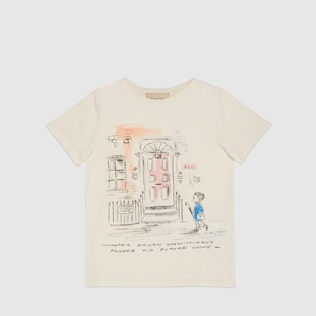 T-shirt pour enfant en coton avec imprimé illustration