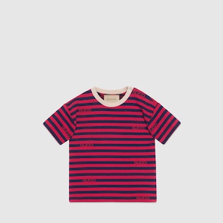 Baby striped cotton T-shirt