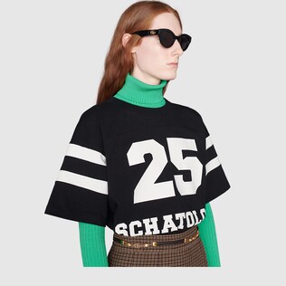 Cat-eye frame sunglasses