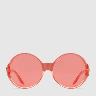 Round-frame sunglasses