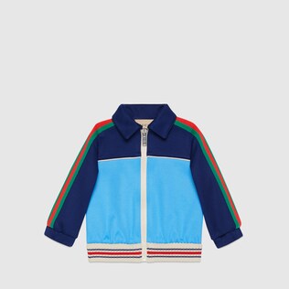Baby jersey jacket with Web