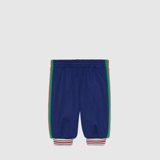 Baby jersey jogging trousers with Web