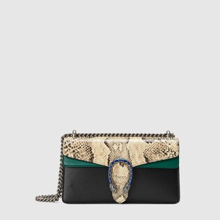 Dionysus small bag with python