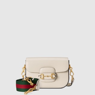 Gucci 马衔扣1955系列迷你手袋(配可拆卸双肩带)