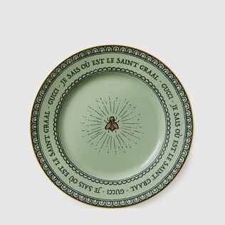 Gucci bee dessert plate, set of two