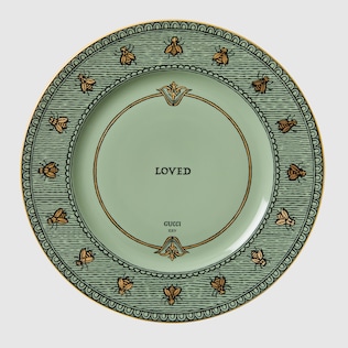Gucci bee charger plate, set of two