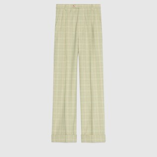Hose aus Wolle mit Schottenkaro