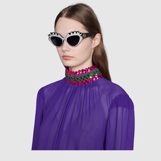 Cat-eye sunglasses