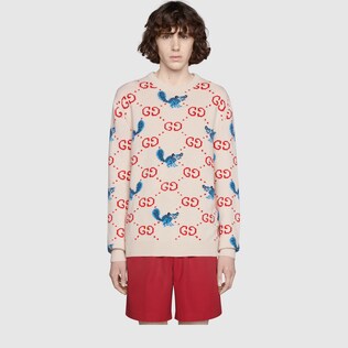 Freya Hartas GG animal wool sweater