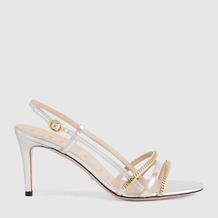 Women's sandal with chains