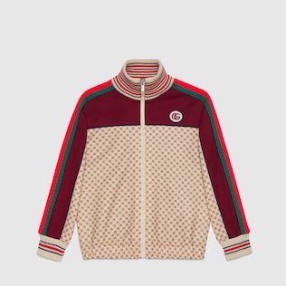 Children's technical jersey jacket