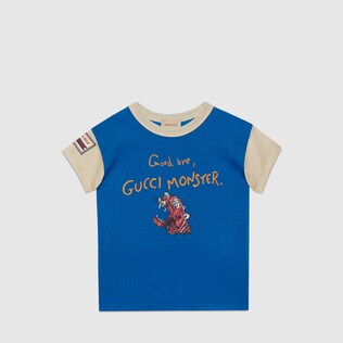 Camiseta infantil de algodón y viscosa