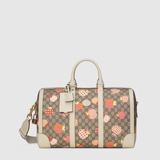 Sac de voyage à imprimé pomme