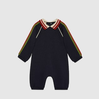 Babyschlafanzug aus GG Jacquard