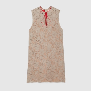 2015 Re-Edition floral lace dress