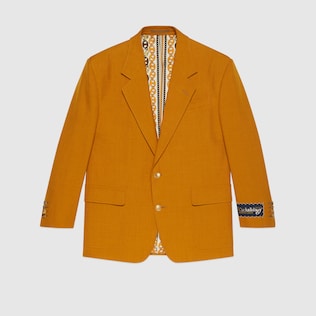 Giacca sartoriale in misto lino